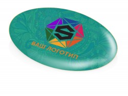 Значок металевий Овал . Значок металевий Овал .