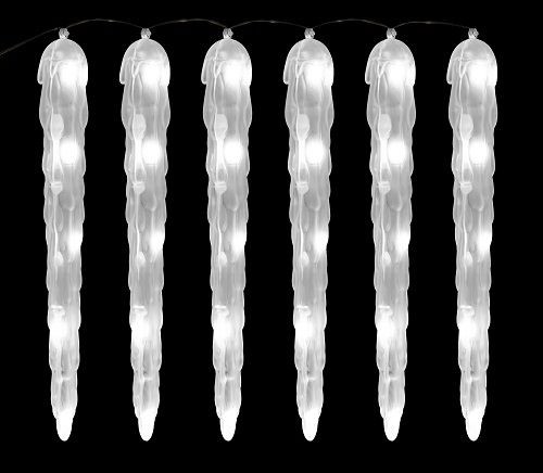 Набор декоративных украшений "Сосульки новогодние" Luca Lighting, цвет холодный Набор декоративных украшений "Сосульки новогодние" Luca Lighting, цвет холодный
