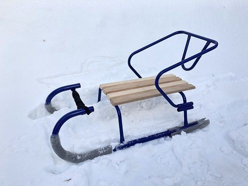 Санки зимові "Сніжок" сині Санки зимові "Сніжок" сині