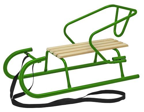 Санки зимові "Сніжок" зелені Санки зимові "Сніжок" зелені