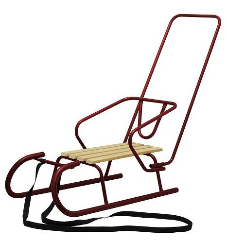 Санки зимові "Сніжок" бордові Санки зимові "Сніжок" бордові