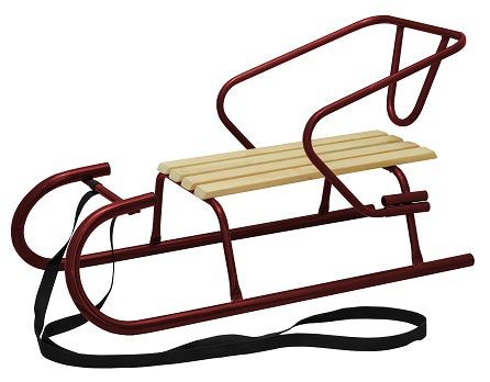 Санки зимові "Сніжок" бордові Санки зимові "Сніжок" бордові