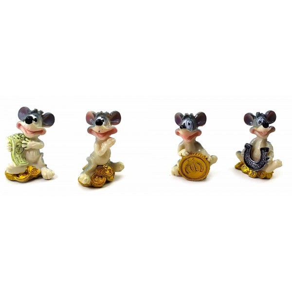 Мышка с монетой полимер Мышка с монетой полимер