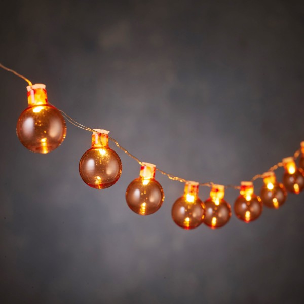 Гирлянда новогодняя Luca Lighting Оранжевые лампочки Гирлянда новогодняя Luca Lighting Оранжевые лампочки