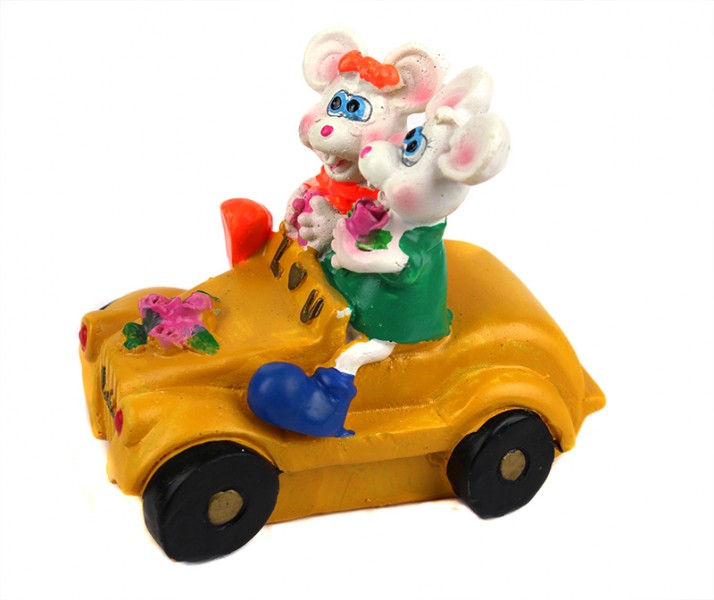 Мышки на машине Мышки на машине
