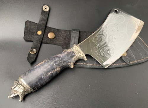 Ніж-сікач Ведмідь , мельхіор . Ніж-сікач Ведмідь , мельхіор .