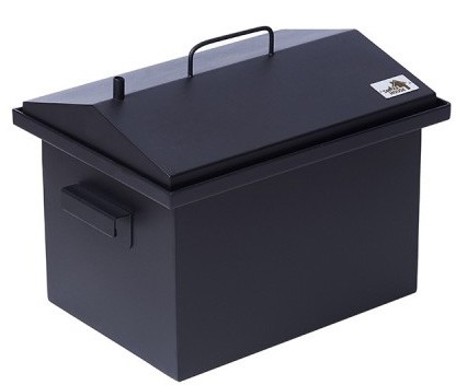 Коптильня кришка будиночком 400х300х310 товщина 2мм пофарбована Коптильня кришка будиночком 400х300х310 товщина 2мм пофарбована