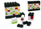Вечный Календарь LEGO черный