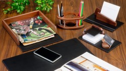 Настільний набір для керівника Bestar 5152HDX горіхове дерево Настільний набір для керівника Bestar 5152HDX горіхове дерево