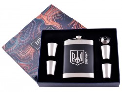 Набір подарунковий з флягою UKRAINE № 2 Набір подарунковий з флягою UKRAINE № 2