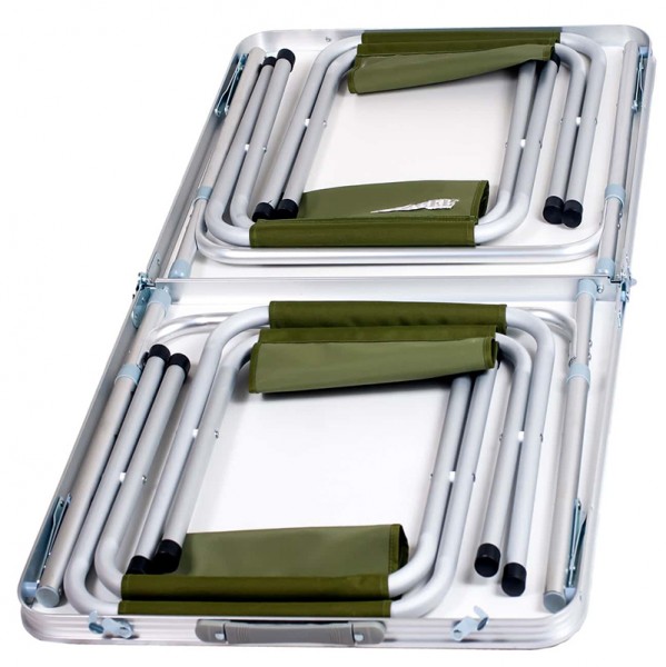 Стіл складаний туристичний та 4 стільці Стіл складаний туристичний та 4 стільці