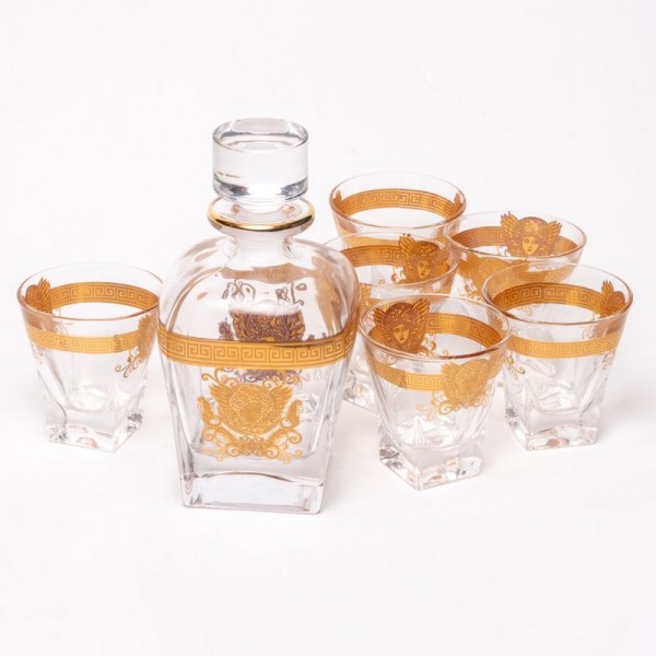 Набір для віскі Butterfly, золото Набір для віскі Butterfly, золото
