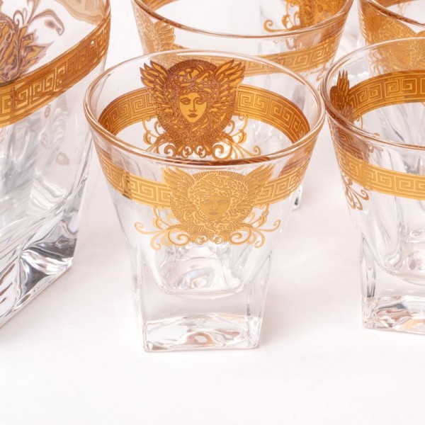 Набір для віскі Butterfly, золото Набір для віскі Butterfly, золото