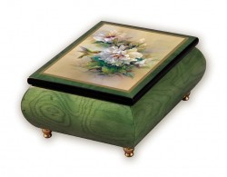 Музична скринька ERCOLANO для прикрас Double Hibiscus Музична скринька ERCOLANO для прикрас Double Hibiscus