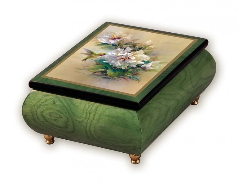 Музична скринька ERCOLANO для прикрас Double Hibiscus Музична скринька ERCOLANO для прикрас Double Hibiscus