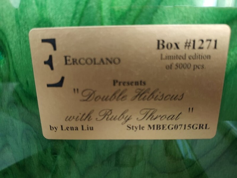 Музична скринька ERCOLANO для прикрас Double Hibiscus Музична скринька ERCOLANO для прикрас Double Hibiscus