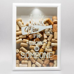 Скарбничка для пробок I only drink Скарбничка для пробок I only drink