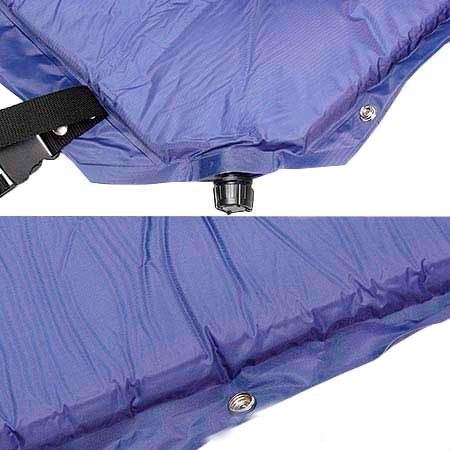 Килимок KingCamp Base Camp Comfort KM3560 blue, що самонадувається Килимок KingCamp Base Camp Comfort KM3560 blue, що самонадувається