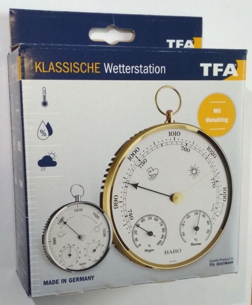 Барометр TFA с термометром и гигрометром 20300632 Барометр TFA с термометром и гигрометром 20300632