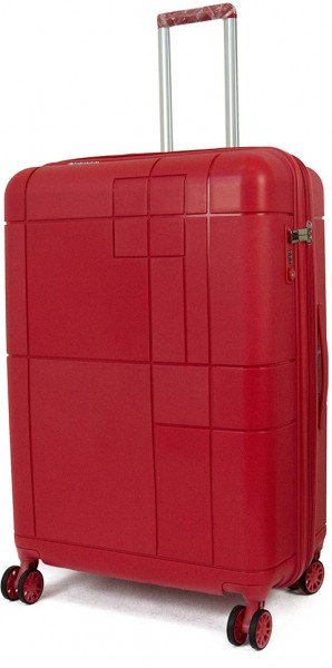 Валіза на 4 колесах L (95/105л,5,3кг) (52x75x30см) MONOGRAM/Red Валіза на 4 колесах L (95/105л,5,3кг) (52x75x30см) MONOGRAM/Red