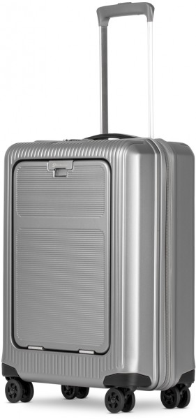 Валіза на 4 колесах S (46л,2,7кг) (38x55x20см) KNIGHT/Silver Валіза на 4 колесах S (46л,2,7кг) (38x55x20см) KNIGHT/Silver