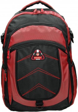 BARBADOS/Black-Red Рюкзак с отдел. для ноутбука 15,6" (34л) (31x48x23см)