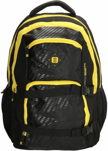 NATAL/Black-Yellow Рюкзак з відділом для ноутбука 17" (35л) (32x46x24см) . NATAL/Black-Yellow Рюкзак з відділом для ноутбука 17" (35л) (32x46x24см) .