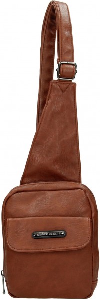 Сумка наплічна верт. (15x20x5см) MANERBA/Cognac Сумка наплічна верт. (15x20x5см) MANERBA/Cognac