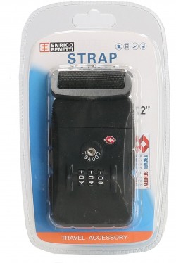 TRAVEL ACC/Black Ремень для багажа с TSA замком TRAVEL ACC/Black Ремень для багажа с TSA замком