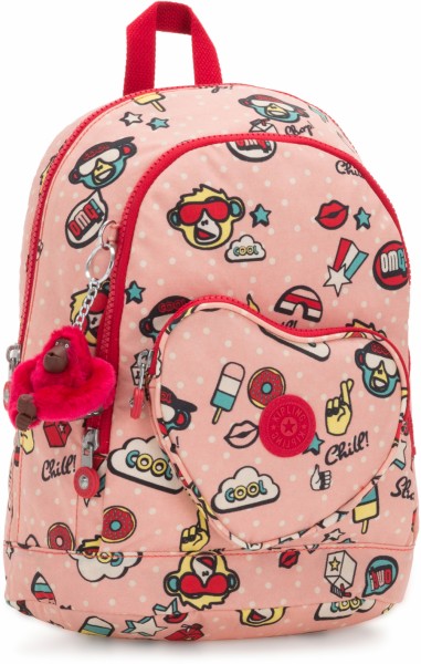 BTS / Monkey Play Рюкзак Heart Backpack дитячий (9л) (24x31,5x14см) . BTS / Monkey Play Рюкзак Heart Backpack дитячий (9л) (24x31,5x14см) .