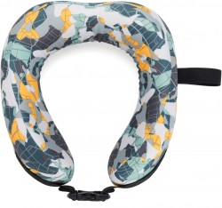 GO YOUR OWN WAY / Camo Map    Neck Pillow (13x17x13)