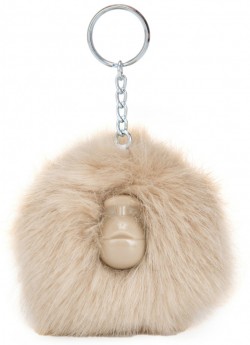 MONKEY PROGRAM / Silver Beige Tf  Pompom Monkey(10) (11x8x7)