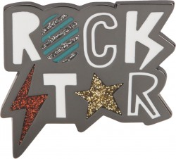 STYLE-IT / Multicolor  Rock Star Pin (3,1x3x0,15)