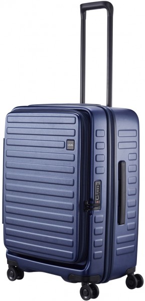 Валіза M на 4 колесах (70/77л, 3,9 кг) (45x65x30/33см) CUBO 18/Navy Blue Валіза M на 4 колесах (70/77л, 3,9 кг) (45x65x30/33см) CUBO 18/Navy Blue