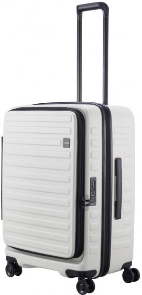 Валіза M на 4 колесах (70/77л,3,9кг) (45x65x30/33см) CUBO 18/Off White Валіза M на 4 колесах (70/77л,3,9кг) (45x65x30/33см) CUBO 18/Off White