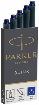 Картриджи Parker Quink /5шт. син. Картриджи Parker Quink /5шт. син.