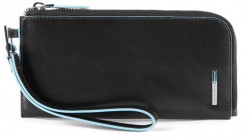 Клатч з відділ. д/смартфону з RFID захистом (20x9,5x1,5) BL SQUARE/Black Клатч з відділ. д/смартфону з RFID захистом (20x9,5x1,5) BL SQUARE/Black