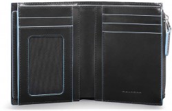 BL SQUARE/Black Портмоне верт. зі знімним відділом. ID з RFID захистом (10x13x2) BL SQUARE/Black Портмоне верт. зі знімним відділом. ID з RFID захистом (10x13x2)