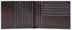   .  12 .  RFID  (12,5x9,5x1,5)  BL SQUARE/Cognac 