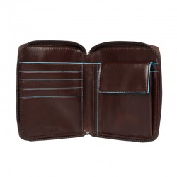 Портмоне верт. на блискавці (10,5x12x2) BL SQUARE/Cognac Портмоне верт. на блискавці (10,5x12x2) BL SQUARE/Cognac