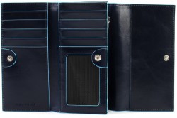 BL SQUARE/N.Blue Портмоне верт. з 3 відділ. з RFID захистом (16x8,5x4) BL SQUARE/N.Blue Портмоне верт. з 3 відділ. з RFID захистом (16x8,5x4)