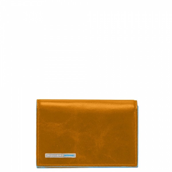 BL SQUARE/Yellow Візитниця для візиток на кнопці (10,8x7,5x1,5) BL SQUARE/Yellow Візитниця для візиток на кнопці (10,8x7,5x1,5)