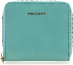 Портмоне верт. на блискавці з RFID захистом (11x11x2) BL SQUARE/Aqua Портмоне верт. на блискавці з RFID захистом (11x11x2) BL SQUARE/Aqua