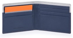Портмоне гориз. з відділ. для док. з RFID захистом (11x9x1,5) URBAN/Blue-Grey2 Портмоне гориз. з відділ. для док. з RFID захистом (11x9x1,5) URBAN/Blue-Grey2