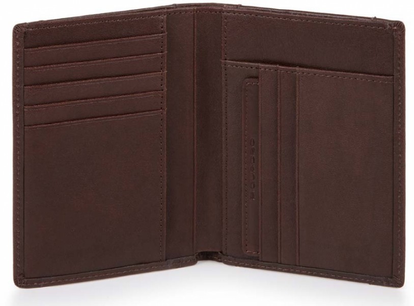 BRIEF/D.Brown Портмоне верт. з відділ. для 9 кред.карт із RFID захистом (9,5x12,5x1,5) BRIEF/D.Brown Портмоне верт. з відділ. для 9 кред.карт із RFID захистом (9,5x12,5x1,5)