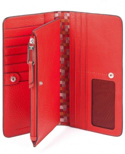 Портмоне верт. з відділ. для 12 кред.карт із RFID захистом (10x20x2) MUSE/Red Портмоне верт. з відділ. для 12 кред.карт із RFID захистом (10x20x2) MUSE/Red