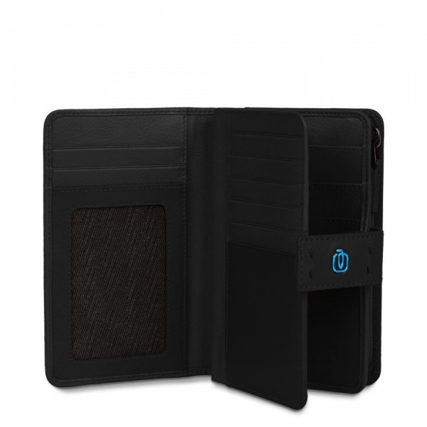 PULSE/Black Портмоне жін. з відділ. для монет на блискавці (10x15,5x3) PULSE/Black Портмоне жін. з відділ. для монет на блискавці (10x15,5x3)
