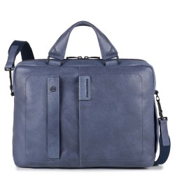Портфель дворучн. з відділ.д/ноутбука 14"/iPad/iPad Air/iPad mini з CONNEQU (39x29x8,5) PULSE/Blue Портфель дворучн. з відділ.д/ноутбука 14"/iPad/iPad Air/iPad mini з CONNEQU (39x29x8,5) PULSE/Blue