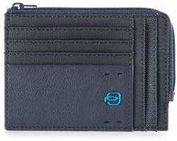 PULSE/ChevronBlue Кредитниця з відділ. для монет на блискавці (12,5x9x1) PULSE/ChevronBlue Кредитниця з відділ. для монет на блискавці (12,5x9x1)