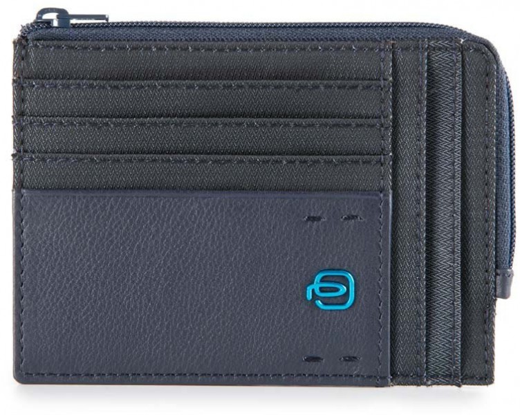 PULSE/ChevronBlue Кредитниця з відділ. для монет на блискавці (12,5x9x1) PULSE/ChevronBlue Кредитниця з відділ. для монет на блискавці (12,5x9x1)